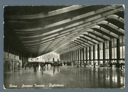 °°° Cartolina - Roma N. 47 Stazione Termini - Biglietteria Viaggiata °°° - Stazione Termini