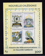 NOUVELLE-CALEDONIE 2008 BLOC N°38 NEUF** TELECOMMUNICATIONS - Hojas Y Bloques
