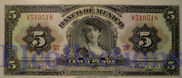 MEXICO 5 PESOS 1963 PICK 60h UNC - Mexique