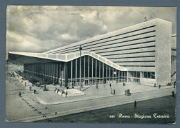 °°° Cartolina - Roma N. 54 Stazione Termini Viaggiata °°° - Stazione Termini