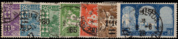 Algeria 1927 (May) Provisional Set Fine Used. - Oblitérés