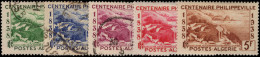 Algeria 1938 Centenary Of Philippeville Set Fine Used (3f & 5f Lightly Mounted Mint). - Oblitérés