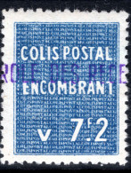 Algeria 1941-42 7f2 Colis Encombrant Unmounted Mint. - Colis Postaux