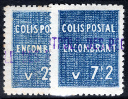 Algeria 1941-42 Colis Encombrant Lightly Mounted Mint. - Parcel Post