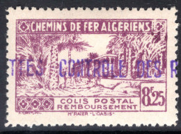 Algeria 1941-42 Remboursement 8f25 Lilac Lightly Mounted Mint. - Parcel Post