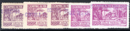 Algeria 1941-42 Remboursement Set Lightly Mounted Mint. - Colis Postaux