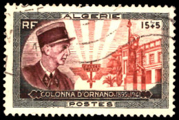 Algeria 1951 Col. D'Ornano Monument Fund Fine Used. - Usati