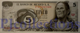 MEXICO 5 PESOS 1971 PICK 62b UNC - Mexique