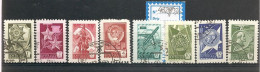 RUSSIE /  SERIE COURANTE N° 4329 à 4336 OBLITEREE - Used Stamps