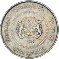 Monnaie, Singapour, 10 Cents, 1986 - Singapur