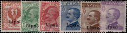 Lipso 1912-21 Part Set Unused. - Ägäis (Lipso)