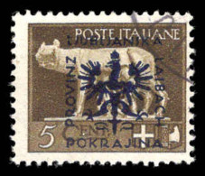 Ljubljana 1944 5c Romulus Fine Used. - Ljubljana