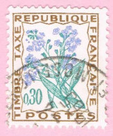 France Timbres-Taxe, N° 99 Obl. - Fleurs Des Champs - 1960-.... Afgestempeld