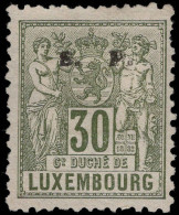 Luxembourg 1882-84 30c Official Perf 11½x12 Unused No Gum. - Service