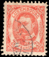 Luxembourg 1906-19 2½f Vermillion Fine Used. - 1906 Guillermo IV