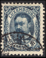 Luxembourg 1906-19 87½c Slate-blue Fine Used. - 1906 Guglielmo IV