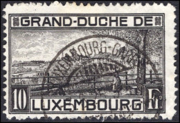 Luxembourg 1923 10f Perf 11   Fine Used. - Usados