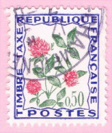 France Timbres-Taxe, N° 101 Obl. - Fleurs Des Champs - 1960-.... Gebraucht