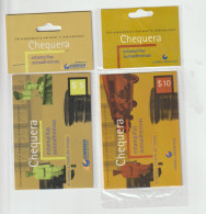 Argentina 1998 Booklets  Chequeras $ 5 , $ 10, $ 20 And $ 50  In Original Packaging  MNH - Markenheftchen