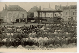 CHEMILLE LE CHAMP DE FOIRE LE MARCHE AUX BOEUFS BETAIL VACHE BOEUF - Chemille