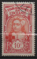 Océanie - 1915 -  Croix Rouge  - N° 40 - Oblit - Used - Gebraucht