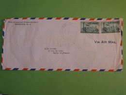 BU12  ETATS UNIS   BELLE LETTRE  1957   BOOTON A PARIS FRANCE  + AFF. PLAISANT+++ - Cartas & Documentos