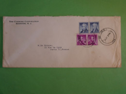 BU12  ETATS UNIS   BELLE LETTRE  1957   BOOTON A PARIS FRANCE  + AFF. PLAISANT+++ - Brieven En Documenten