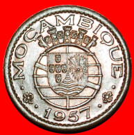 * PORTUGAL (1953-1957): MOZAMBIQUE  50 CENTAVOS 1957 ARMILLARY SPHERE! MINT LUSTRE! · LOW START! · NO RESERVE!!! - Mozambico