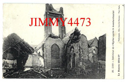 CPA - LOO - Intérieur De L' Eglise Après Le Bombardement - Guerre 1914 Flandre Occidentale - Edit. Deszooper N°35 - Lo-Reninge