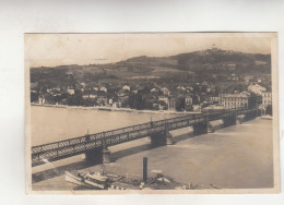 D435) URFAHR A. D. - Totale Mit Pöstlingberg - LINZ Brücke Schif - Alte FOTO AK - 1925 - Linz Urfahr