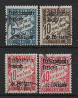 Océanie - 1926 -  Tb Taxe 1/2/4/5 - Oblit - Used - Timbres-taxe