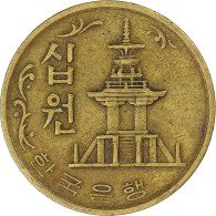 Monnaie, Corée, 10 Won, 1973 - Corée Du Sud