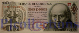 MEXICO 10 PESOS 1977 PICK 63i UNC - Mexique