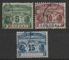 Sénégal  - 1906  - Tb Taxe N° 4 à 6 - Oblit - Used - Impuestos