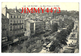 CPA - LE HAVRE - La Rue Thiers Et La Côte - Edit. M. Le Deley Paris N°126 - Saint-Roch (Plein)