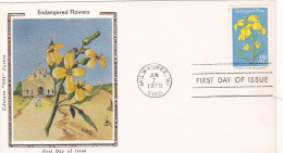 USA 1979  , FDC COVER   ENDANGERED FLOWERS . - 1971-1980