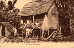 S. THOMÉ - SÃO TOMÉ - Cubata De Pescadores - Santo Tomé Y Príncipe