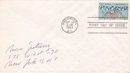 USA 1963, FDC COVER  THE SCENCES. - 1961-1970