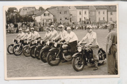 MOTORRAD - Geschicklichkeitsturnier, Photo - AK - Motos