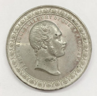 UK Great Britain Gran Bretagna Medal London International Exhibition 1851 Prince Albert Consort Queen Victoria Gr 38,32 - Autres & Non Classés