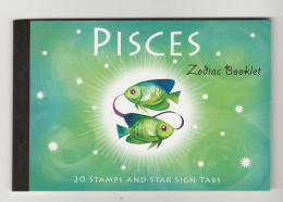 2003 MNH Australia Prestige Booklet, Michel MH-158-II Pisces - Carnets