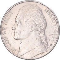 Monnaie, États-Unis, 5 Cents, 2004 - 1938-…: Jefferson