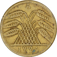 Monnaie, Allemagne, 50 Rentenpfennig, 1924 - 50 Rentenpfennig & 50 Reichspfennig