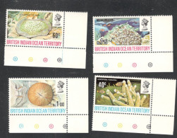 BRITISH INDIAN OCEAN TERRITORY.......1972: Michel 44-7mnh** - Britisches Territorium Im Indischen Ozean