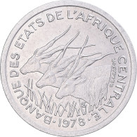 Monnaie, États De L'Afrique Centrale, Franc, 1978 - República Centroafricana