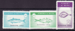 STROMA TO HUNA 1963  EUROPA  CEPT   MNH - 1963