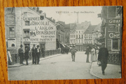 368/VERVIERS-Pont Des Récollets-Chocolat Aiglon-BYON-BADOT (animée) - Verviers