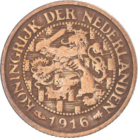 Monnaie, Pays-Bas, Cent, 1916 - 1 Cent