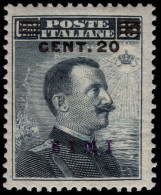 Simi 1912-21 20c On 15c Lightly Mounted Mint. - Egeo (Simi)