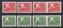 SE433 – SUEDE – SWEDEN – 1958 – WORLD FOOTBALL CUP - Y&T # 429/430 MNH - Nuevos